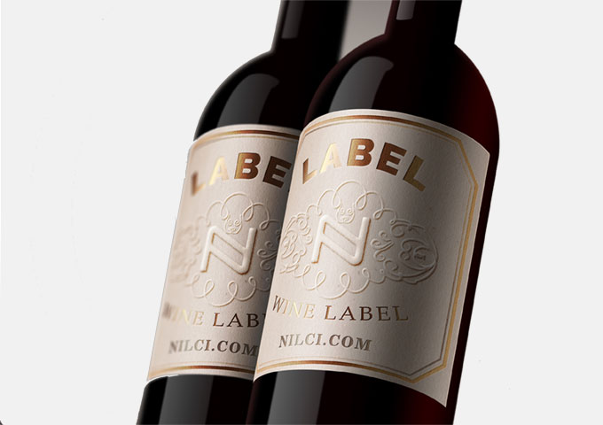 Nilci Bopp / Silk Screen Wine Labels
